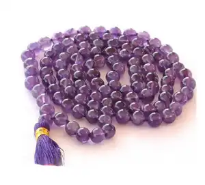 Mala Beads - Purple Amethyst  