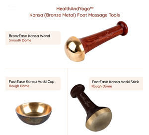 Bronze Kansa Foot Massager