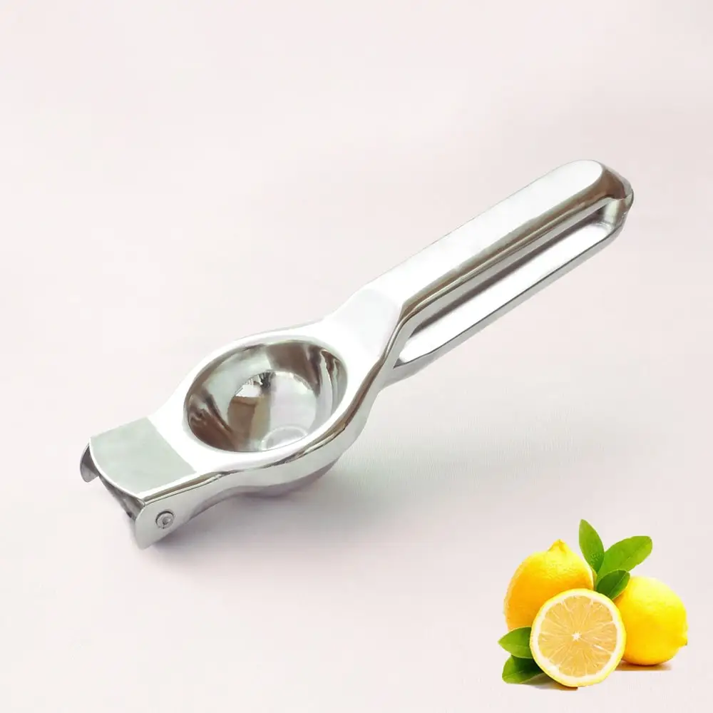 Lemon Squeezer with Bottle Opener Food Grade Stainless Steel Set of 1  Silver